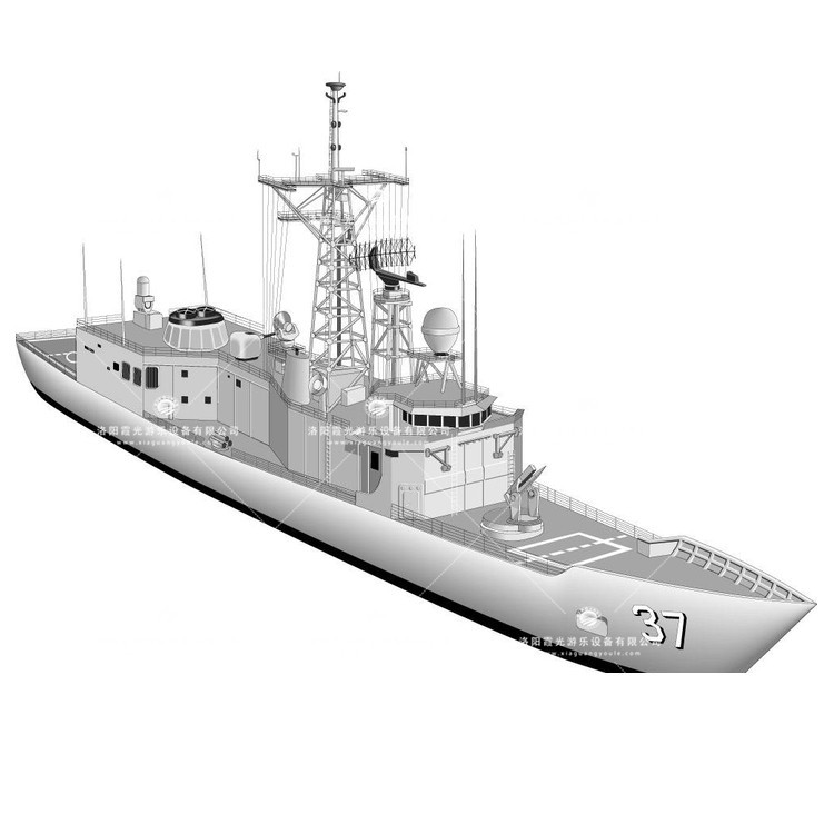 陇西充气侦查船模型